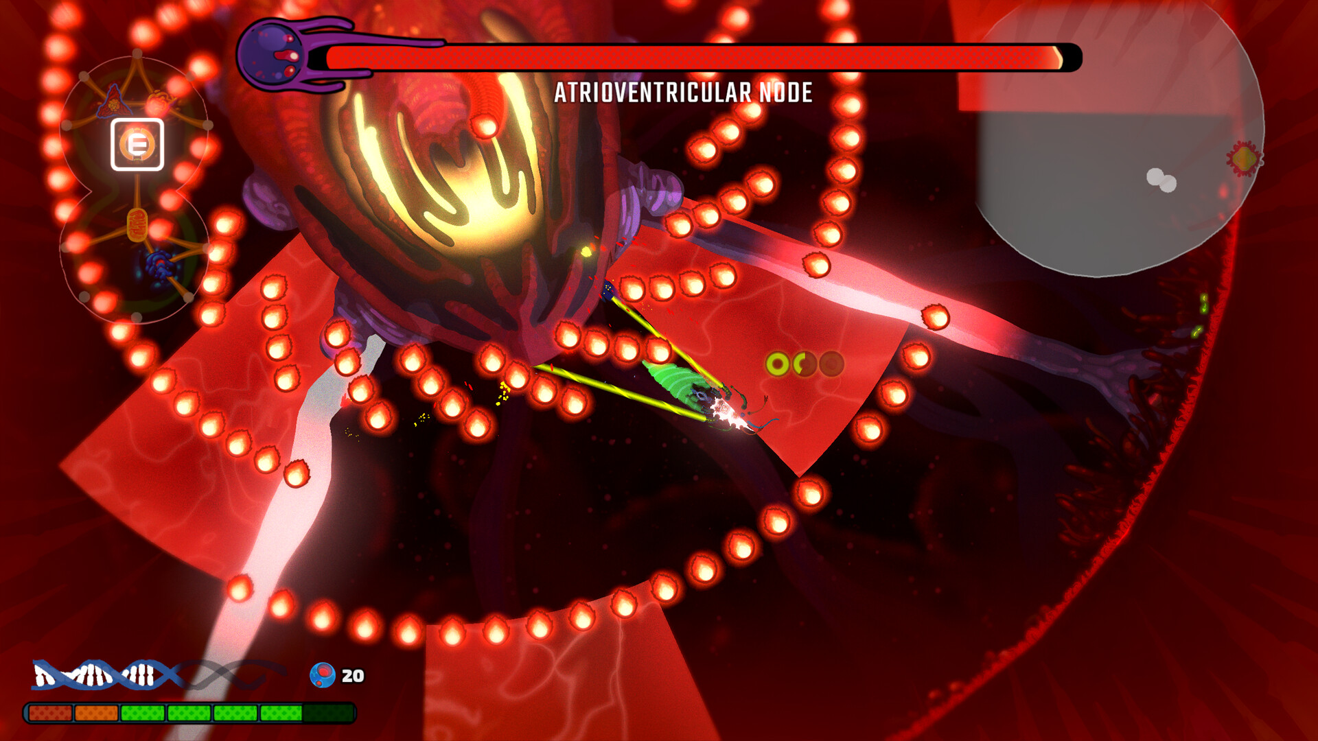 Official Pathogenic gameplay screenshot for Bosses